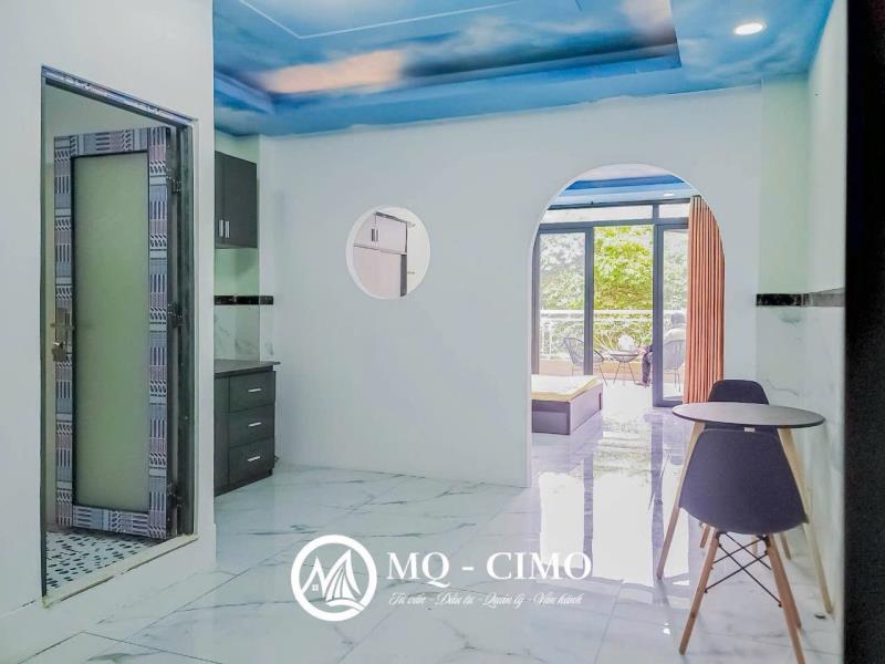 Cho thuê căn hộ 1 phòng ngủ có ban công gần chợ bà chiểu đường chu văn an, bình thạnh - 4