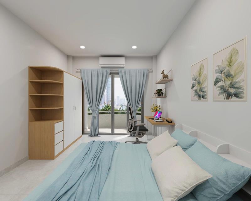 🐳 Cho thuê căn hộ mới 100% - ban công, cửa sổ – công trường tự do, chợ thị nghè, sát quận 1 🐳