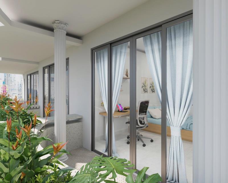 🐳 Cho thuê căn hộ mới 100% - ban công, cửa sổ – công trường tự do, chợ thị nghè, sát quận 1 🐳 - 2