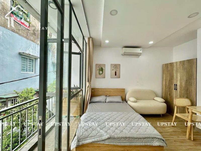 🏡Cho thuê căn hộ 1 phòng ngủ_38m2_bancong📍gần chợ tân định, nhà thờ tân định quận 1 - 4