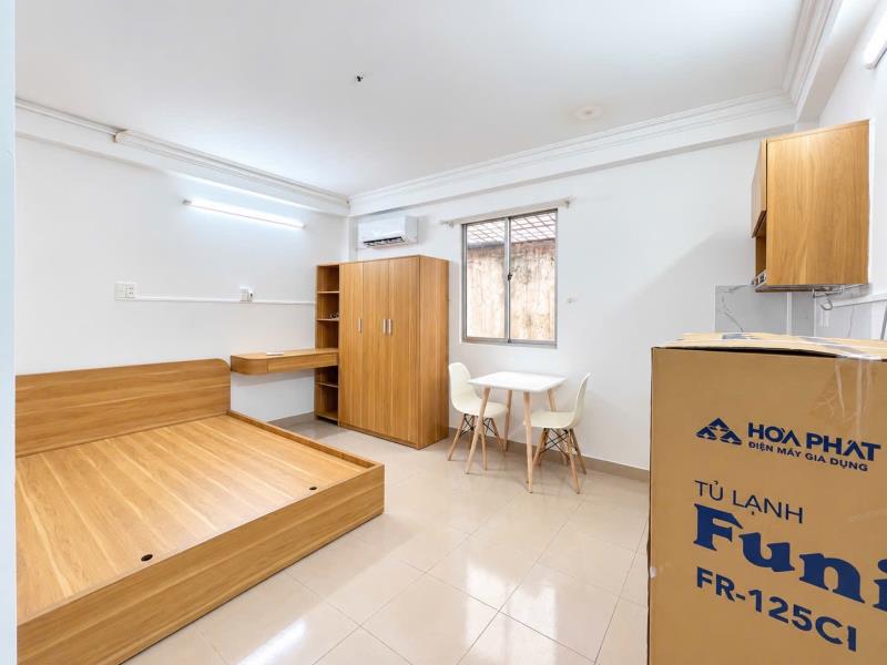 Studio mới 100% full nội thất gần học viện hàng không cs2 - cao đẳng y khoa phạm ngọc thạch tân bình