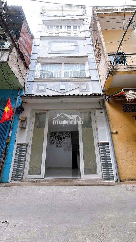 Cho thuê nhà nc hẻm 3m (xe ba gác) đoàn văn bơ, p.10, q.4, 10.5tr
