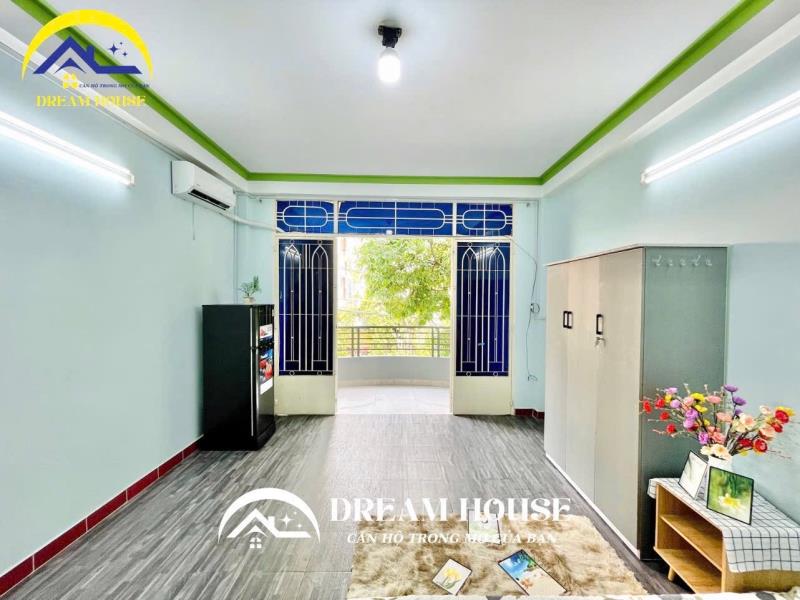 Cho thuê phòng trọ , có ban công - full nội thất , gần đh văn hiến , đh công thương cách 10p đi xe 