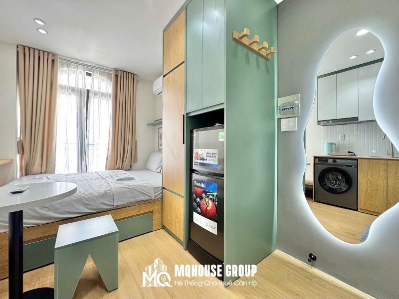 💎 Studio ban công view thoáng + máy giặt riêng💎 🏡huỳnh văn nghệ, gò vấp3 - 4