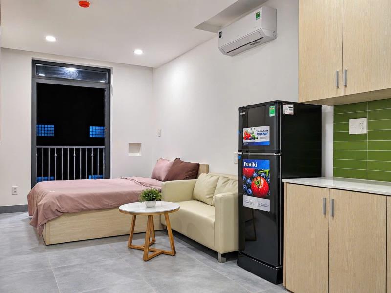 Căn hộ ban công 30m2 mới 100% sát quận 1, bình thạnh, phan đăng lưu_thang máy_hầm xe - Ảnh 3