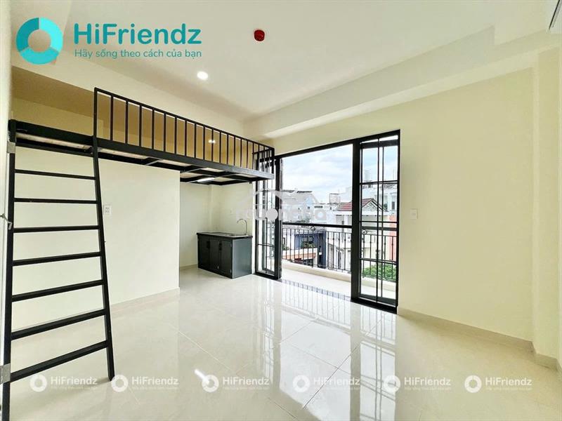 Căn hộ thang máy ban công rộng30m2 gần dương quảng hàm,lê đức thọ 4tr7