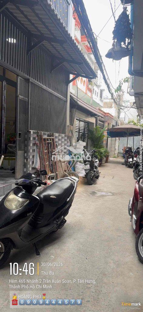 Bán nhà 465/12/5 trần xuân soạn .p tân hưng .tphcm - Ảnh 2