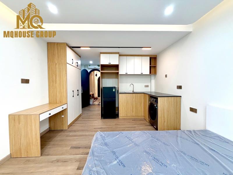 Cho thuê studio ban công 35m2 new 100% có thang máy ngay chợ bà chiểu - trường đại học văn lang - học viện cán bộ tphcm - Ảnh 4