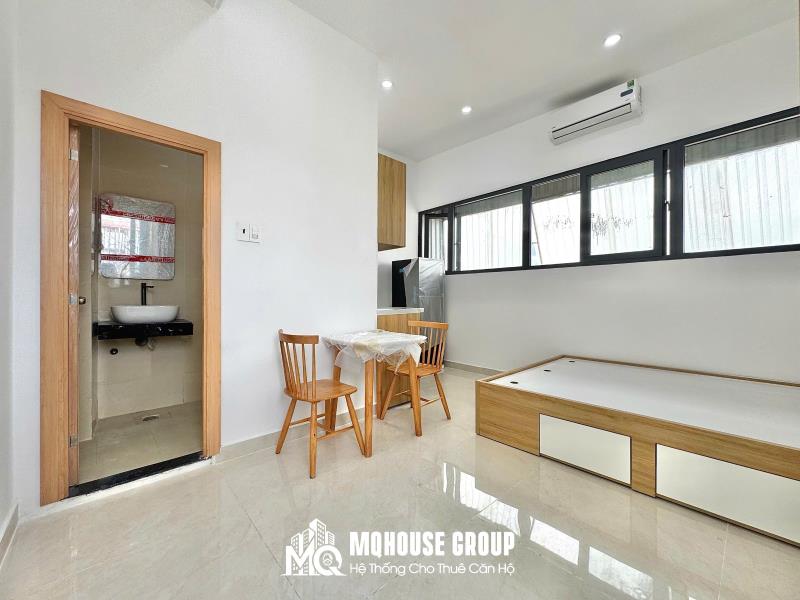 [Tân phú] phòng trọ dạng studio có ban công lớn – nội thất cơ bản – gần lũy bán bích, âu cơ, hồng lạc, nguyễn sơn 