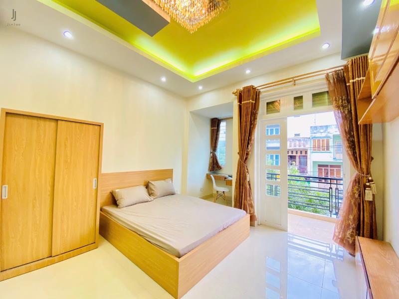 Cho thuê căn hộ dịch vụ ban công cửa sổ hoàng hoa thám bình thạnh gần chợ bà chiểu - Ảnh 2