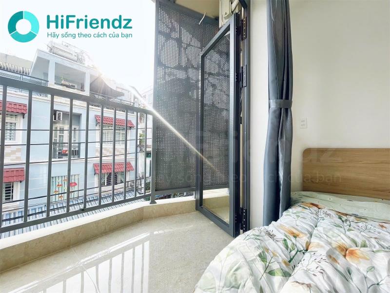 Cho thuê căn hộ 1pn ban công full nội thất đường nguyễn thượng hiền gần uef, hutech, gtvt, hồng bàng