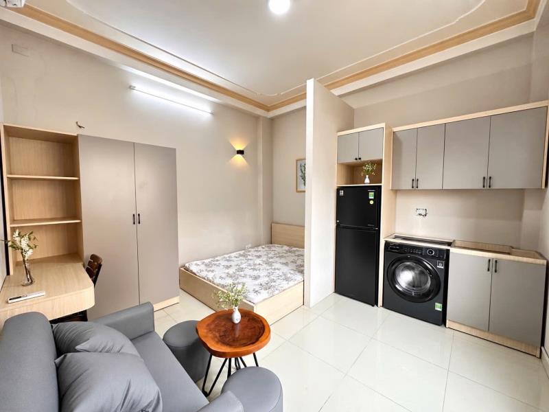 🔥 Cho thuê căn hộ studio cao cấp full nội thất ngay  tân cảng, bình thạnh