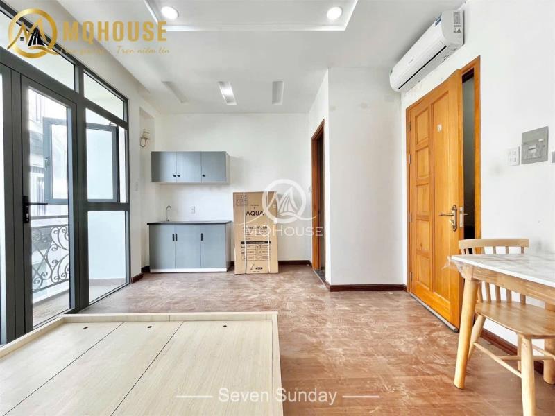Cho thuê căn hộ studio ban công rộng thoáng, nội thất mới 100% đường đặng thùy trâm - bình thạnh - gần vlu, iuh - Ảnh 3