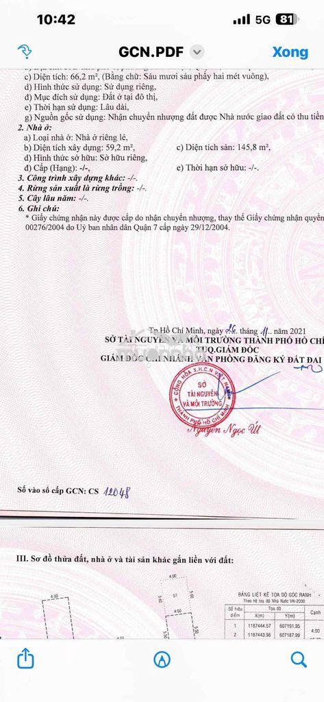 Nhà mặt tiền hẽm 12m , hẽm thông - 3