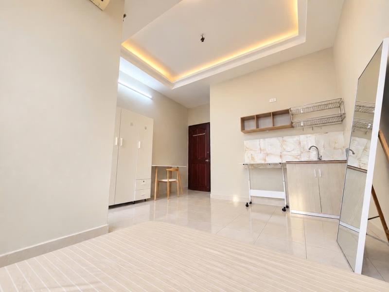 Cho thuê studio ban công 25m2 ngay chợ bà chiểu - ngã tư hàng xanh - học viện cán bộ tphcm - đại học văn lang - Ảnh 2