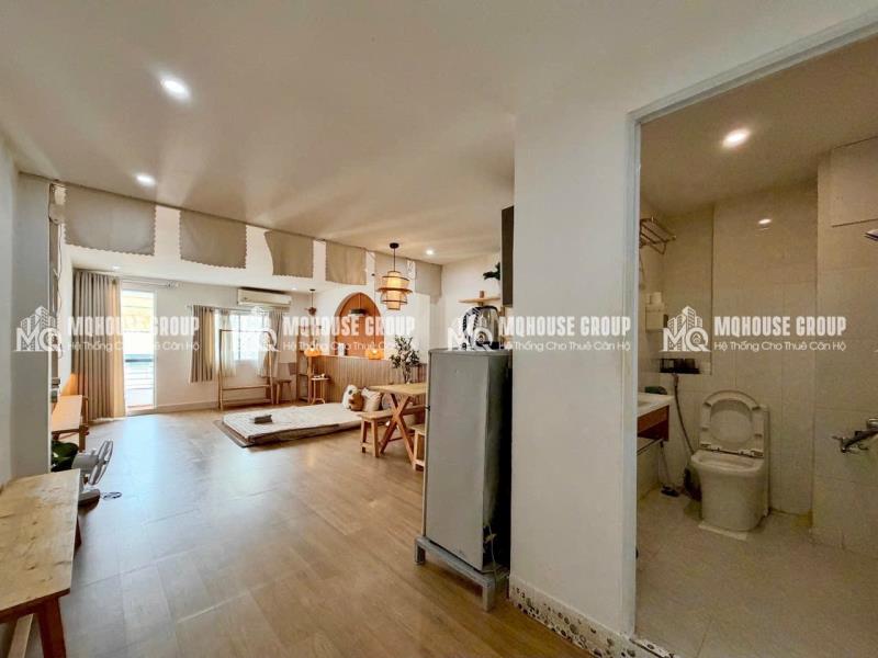  Căn hộ 1pn full nội thất giờ giấc tự do ngay ngã tư bảy hiền đường xuân hồng  - Ảnh 2