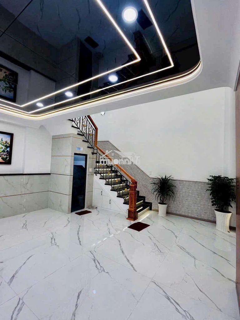 Nhà 1 trệt 4 lầu full nội thất cao cấp đường phan anh btđ bình tân - 2