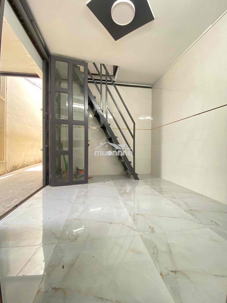 Cho thuê nhà mới đẹp bà hom q6 giá 6tr trệt, lửng, lầu 2 phòng ngủ,2wc - 3