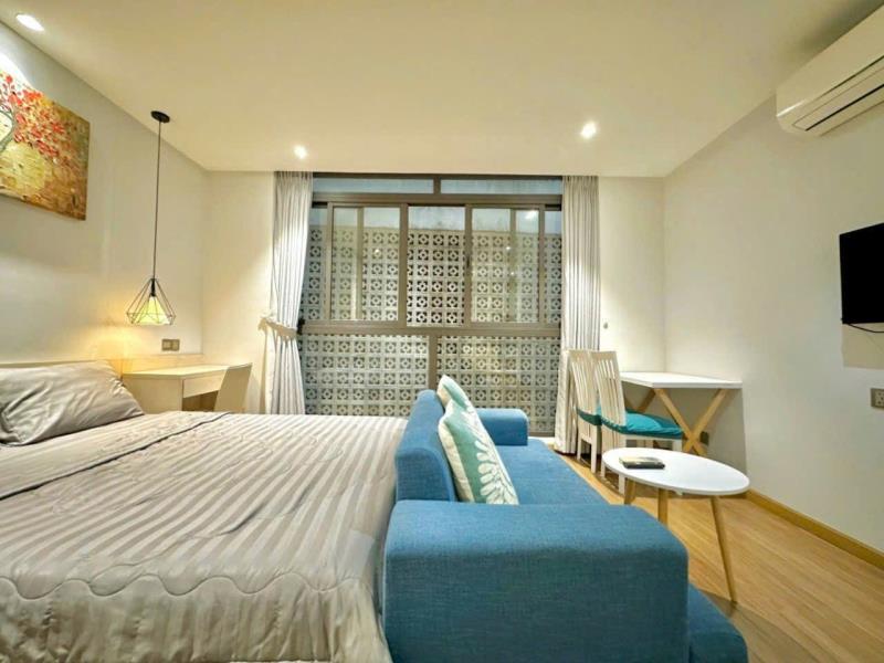 Cho thuê căn hộ dịch vụ full nội thất – nguyễn cửu vân, bình thạnh, sát bên q1, siêu gần hiu, uef, uth, hutech, ftu - Ảnh 2
