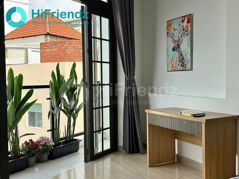 Cho thuê studio 30m2 gần trường hutech có ban công - full nội thất  - Ảnh 2