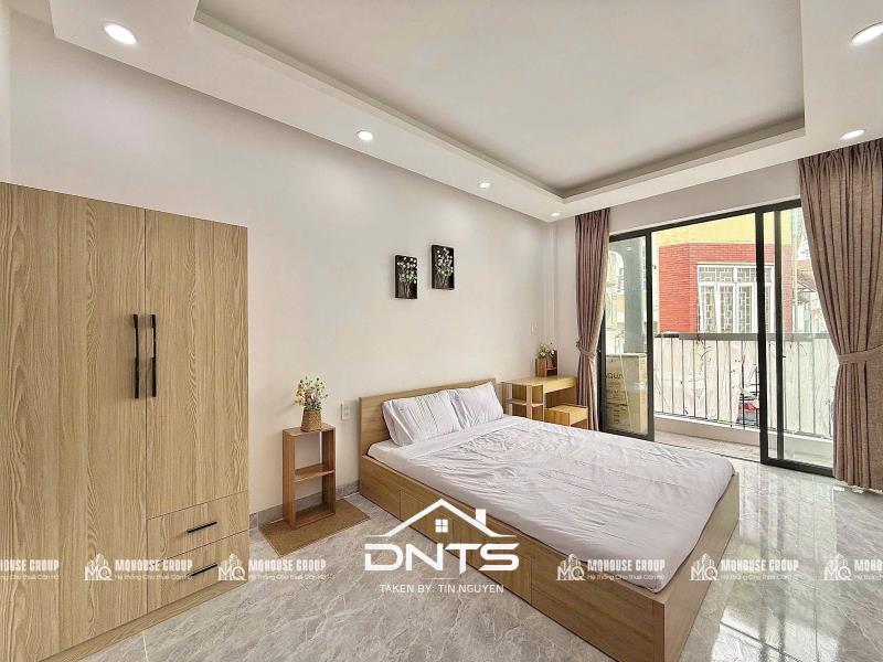 Cho thuê 1pn mới 100% tách bếp ban công full nội thất gần cầu thị nghè, thảo cầm viên, metro bason