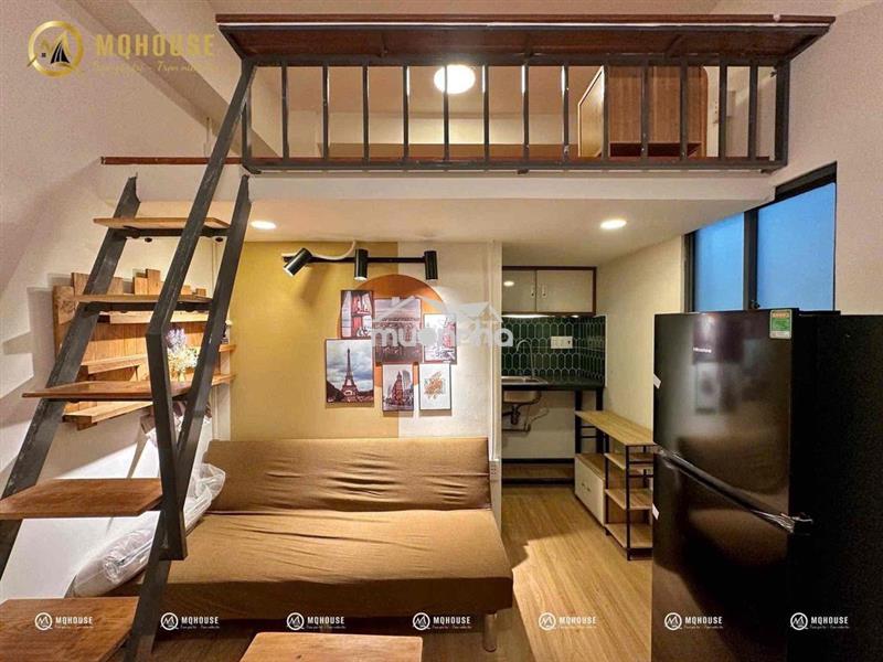 ✨ Studio gác cao full nội thất – không gian sống rộng rãi, ấm cúng ✨
