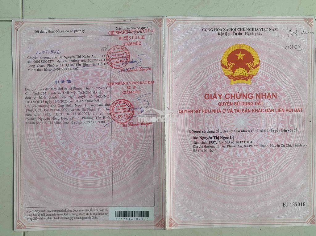 Chính chủ cần bán nhà cấp 4, shr, hẻm 1 sẹc, hxh, đường huỳnh thị lớn - Ảnh 2