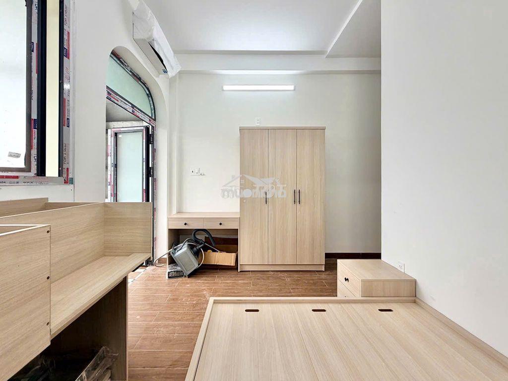 Phòng mới xây full nội thất - lê văn thọ gv - có bancol - chỉ 4tr3 - 4