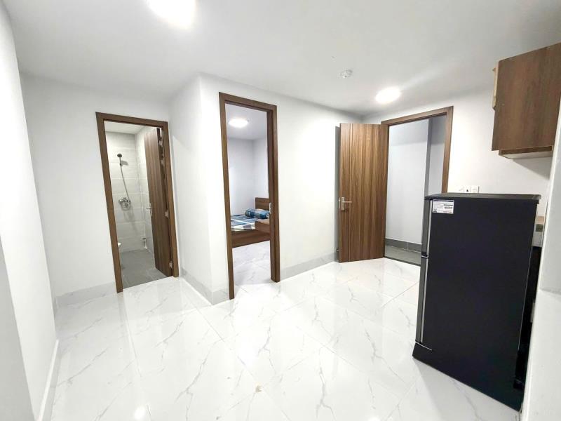Cho thuê căn hộ 1pn-1wc tách bếp cửa số thoáng