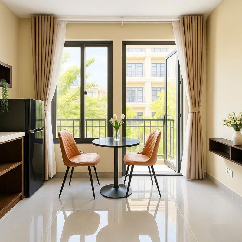 Khai trương studio ban công gần cầu vượt hoàng hoa thám - nhà ga t3 - lottee cộng hòa tân bình  - Ảnh 2