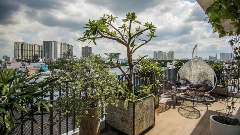 🤎 Penthouse 2pn cao cấp – sân thượng chill - view landmark 81 - nguyễn thị định 🤎 - Ảnh 4