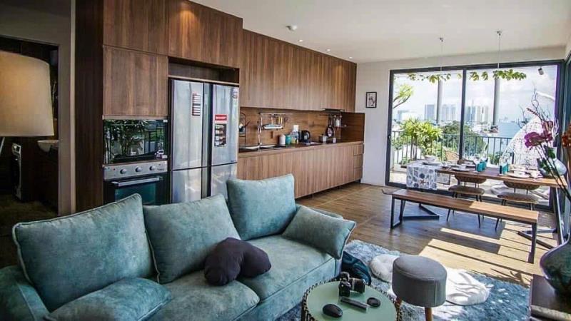 🤎 Penthouse 2pn cao cấp – sân thượng chill - view landmark 81 - nguyễn thị định 🤎 - Ảnh 3
