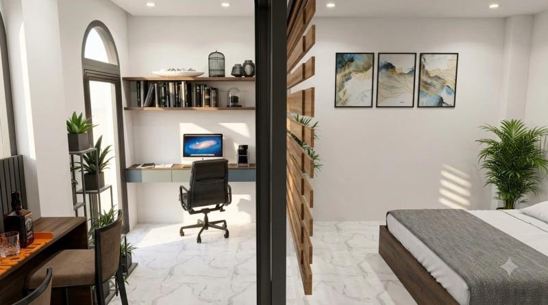Căn hộ studio,1 phòng ngủ,2 phòng ngủ full nt gần phạm văn đồng , nguyễn thái sơn , hoàng minh giám , bạch đằng , hồng hà   - Ảnh 2