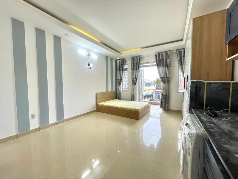 Cho thuê phòng siêu rộng 50m², ban công lớn, máy giặt riêng – phan văn trị, bình thạnh gần vlu, iuh và uef, ftu2