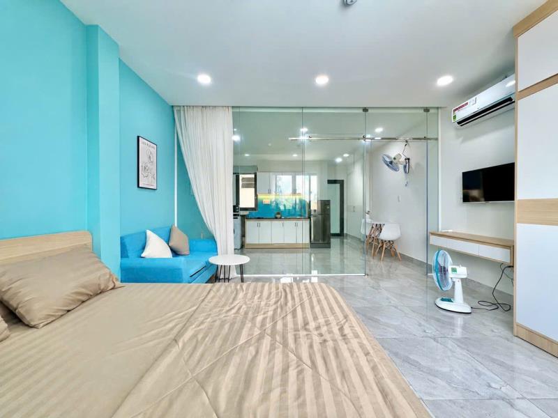 Cho thuê căn 1pn cửa sổ lớn, full nội thất – decor xanh đẹp trung tâm phú nhuận - Ảnh 4