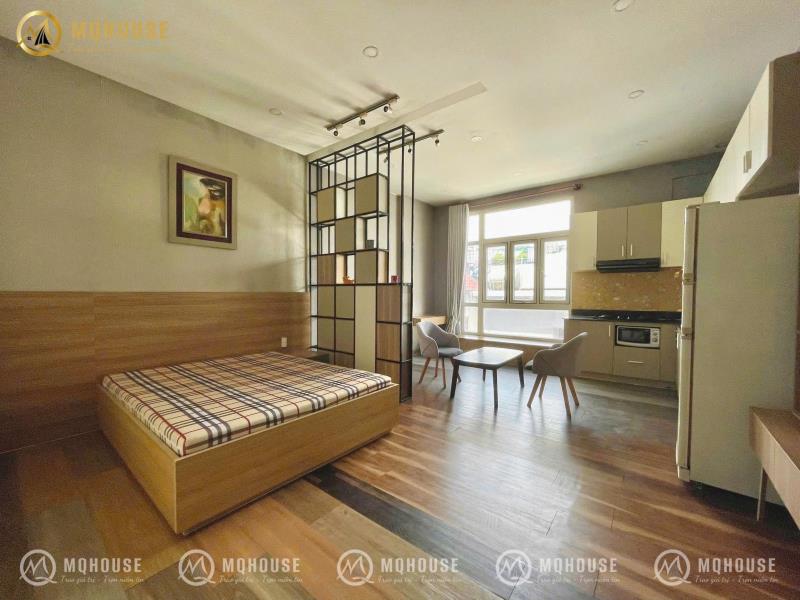 Căn hộ tách bếp, cửa sổ thoáng - full nội thất - ngay khu sân bay - Ảnh 2