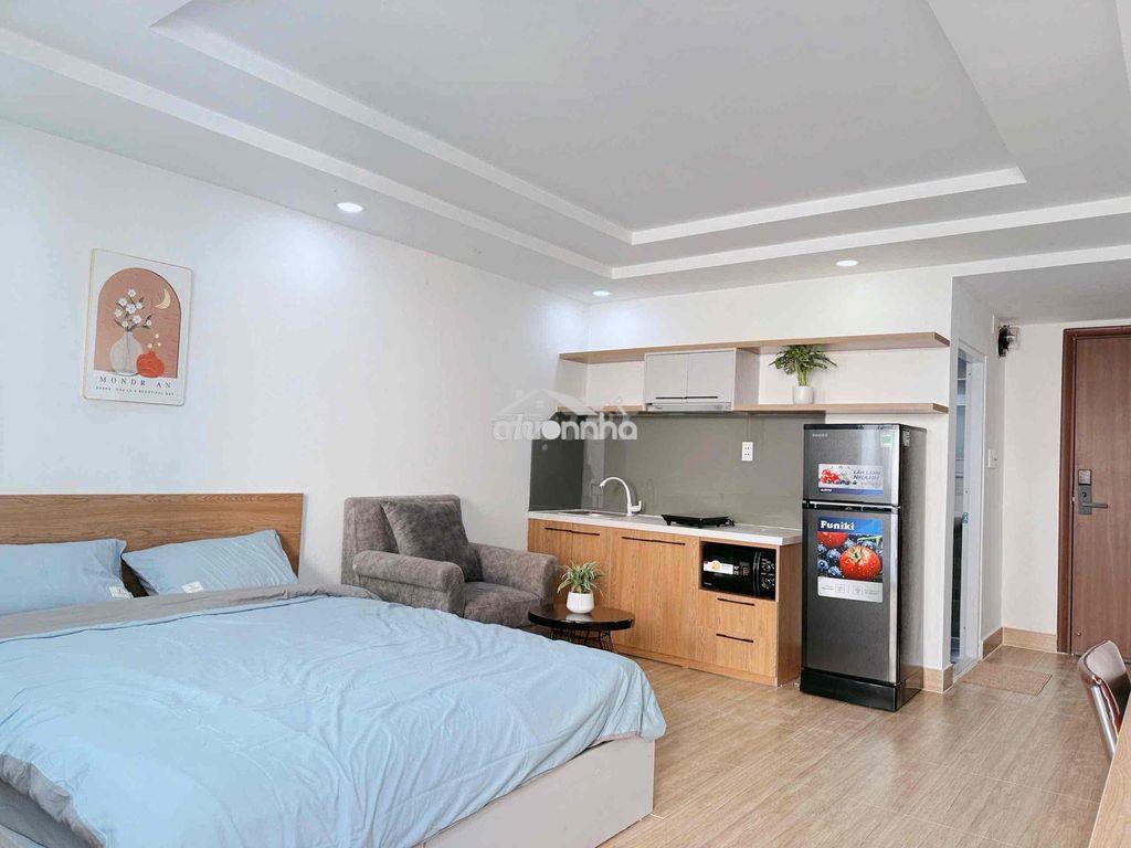 Căn hộ studio ban công full nội thất đẹp, thoáng mát 7tr8 - Ảnh 2