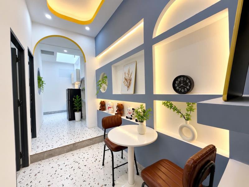 Căn hộ mới 100% full nt sẵn giờ giấc tự do gần đại học văn hiến và học viện hàng không