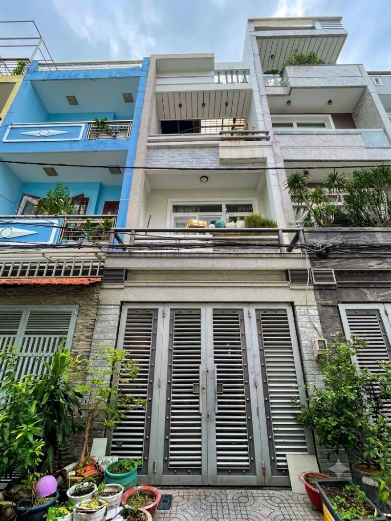 🏠 Bán nhà mới đẹp đường trần thái tông, p.15, tân bình | dt: 4 x 14 m (57 m2) | 4 tầng | giá 8.5 tỷ tl
