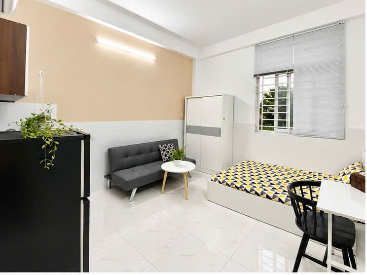 Cho thuê phòng studio cửa sổ đón nắng chỉ 5.x trung tâm bình thạnh đi đâu cũng tiện  - Ảnh 3