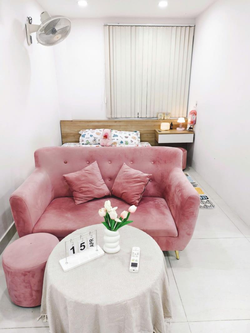 Căn hộ tách bếp vibe dễ thương mới 100% gần quận 1, chợ bà chiểu, hàng xanh, tiện di chuyển phan đăng lưu, lê quang định, đại học hutech, uef, hồng bàng, văn lang - Ảnh 3