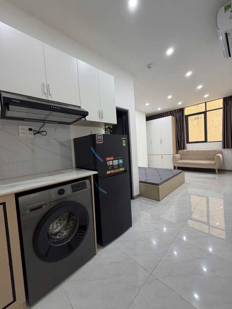 Cho thuê căn hộ 1pn cửa sổ lớn quận bình thạnh, sát bên q1 - gần hutech, ngoại thương, văn lang