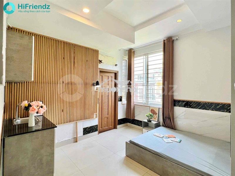 Studio cửa sổ trời siêu thoáng full nội thất gần sgu, đhsp, khtn