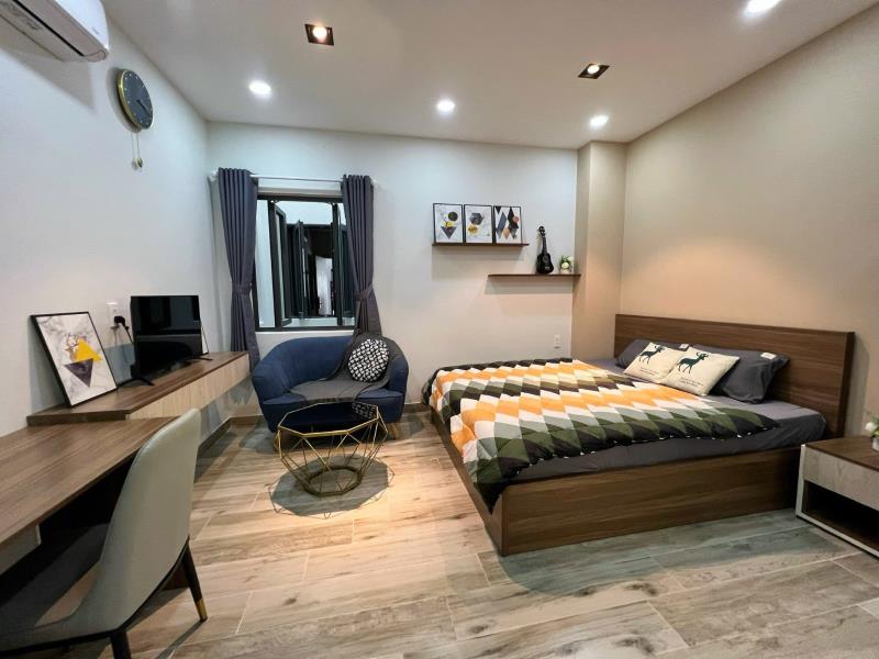 Phòng 35m² phòng lớn – full nội thất mới, hiện đại | nguyễn gia trí, bình thạnh
