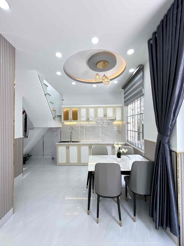Bán nhà hẻm ô tô vf3 đậu cửa hẻm 2266 huỳnh tấn phát dt:6x6m 2tầng 3pn - Ảnh 4