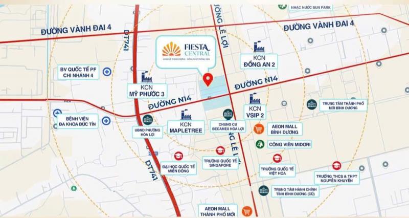 🏙️ Fiesta central – định hình phố thương mại, đón nhịp phát triển bình dương   - Ảnh 2