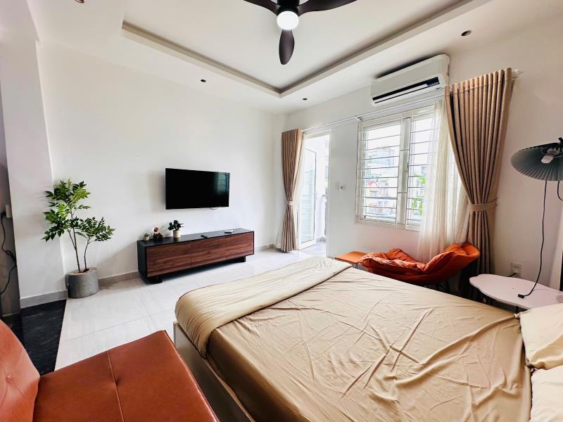 Thuê ngay căn hộ ban công rộng thoáng 40m2 ngay chợ bà chiểu sát q1 - an ninh cao - thuận tiện di chuyển - Ảnh 4