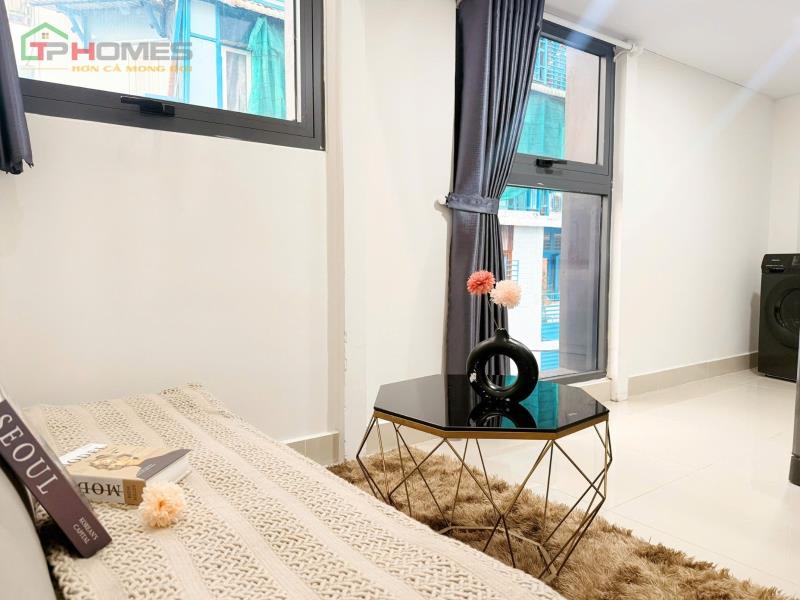 Thuê ngay căn hộ 1 trệt 1 lầu full nội thất máy giặt riêng ánh sáng tự nhiên ngay phú mỹ gần cầu thị nghè giáp quận 1,3 khu an ninh tốt , hẻm ô tô  - Ảnh 2