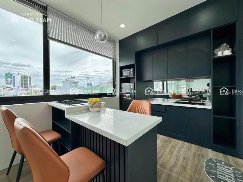 Cho thuê căn hộ 1 phòng ngủ cửa sổ kính view siêu đẹp thuận tiện đi chợ bà chiểu, hoàng hoa thám, phan đăng lưu và q1, q3, phú nhuận - Ảnh 2