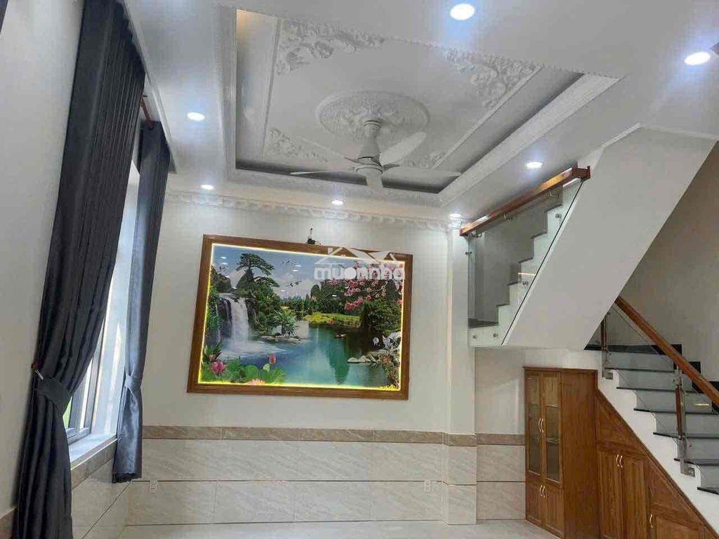 Cho thuê nhà đẹp giá rẻ ht 45 q12 full nội thất 2lầu 243m 4pn 15tr tl - Ảnh 4